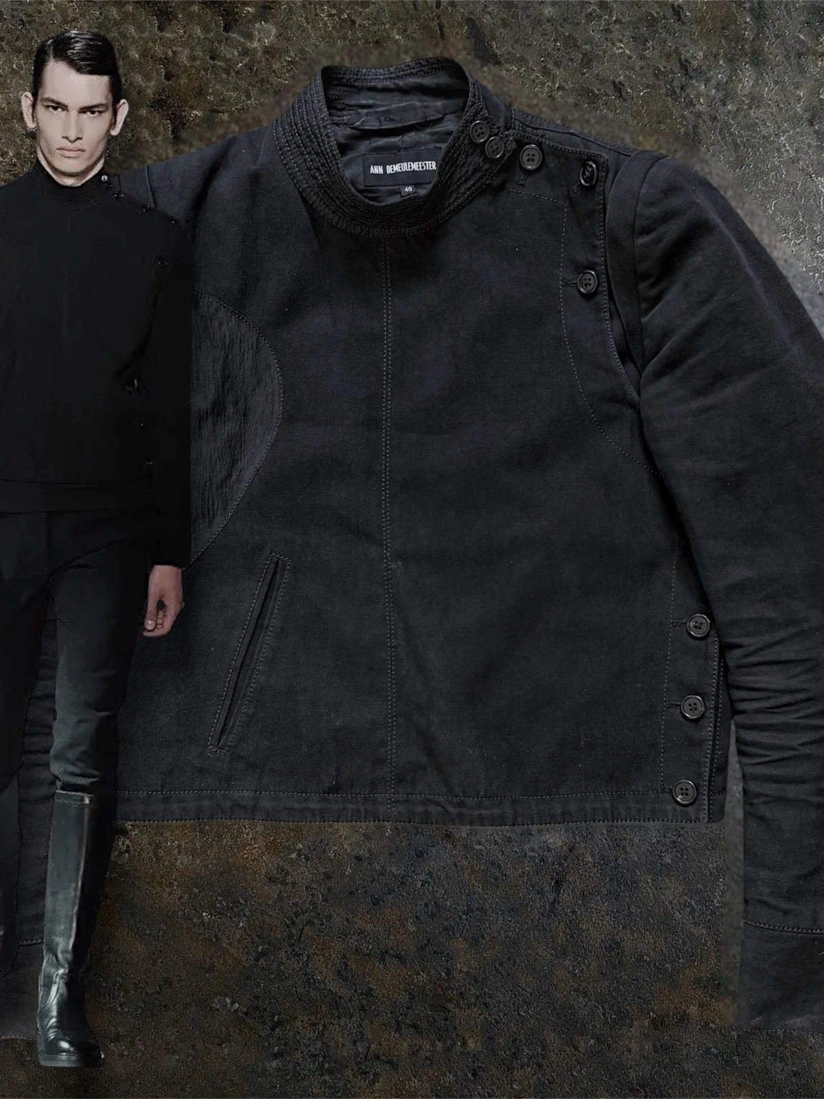 Ann Demeulemeester Lederjacken